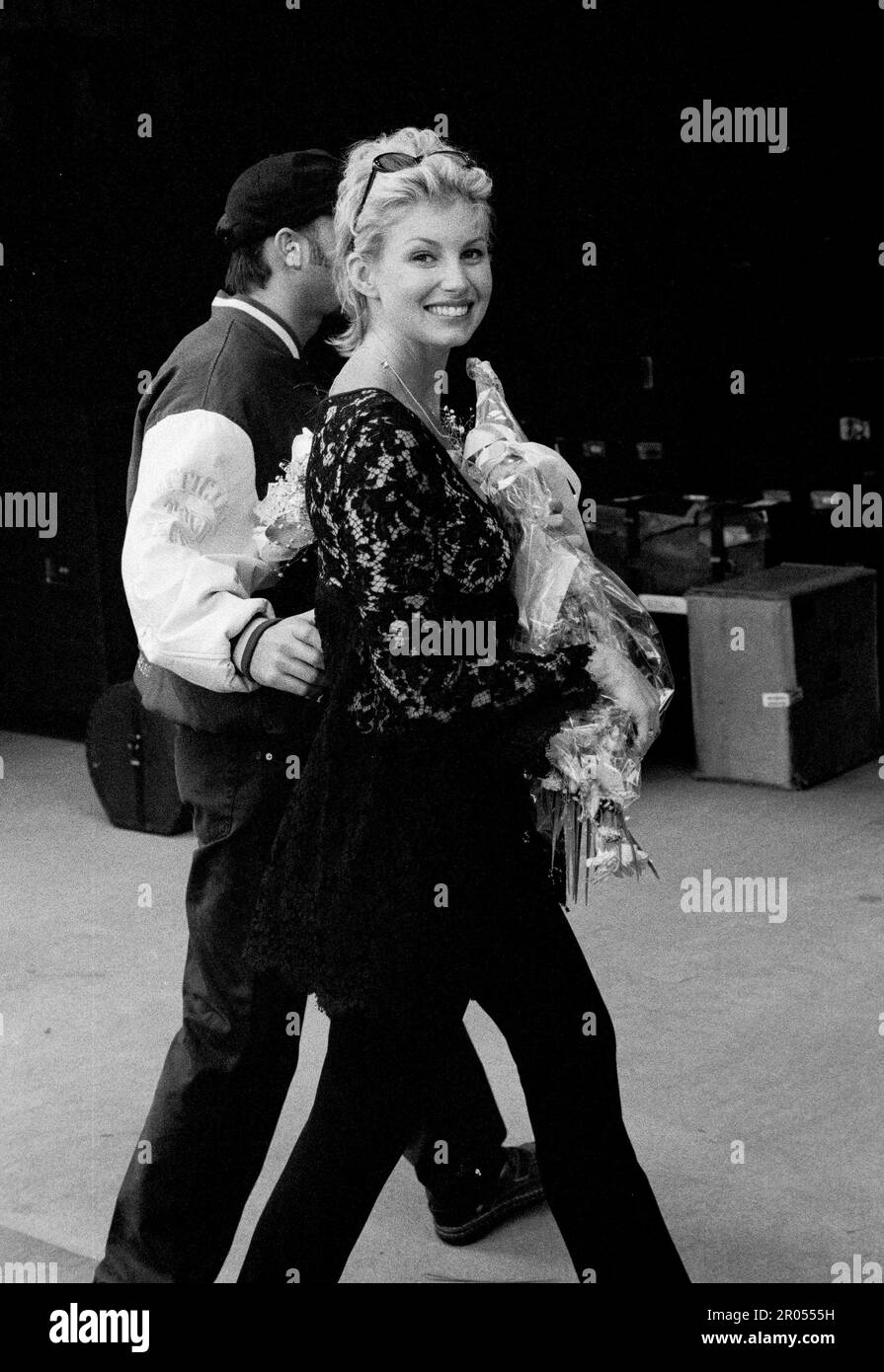 Faith Hill and Tim McGraw in Oakland, California 1996. Credit: Ross ...