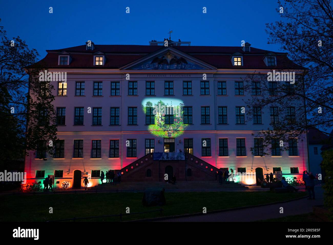 29 June 2023, Saxony-Anhalt, Halle (Saale): View of the renovated South  Boiling Hall (l) of the Salt Museum. After three and a half years of  reconstruction and renovation, the Technical Halloren- und