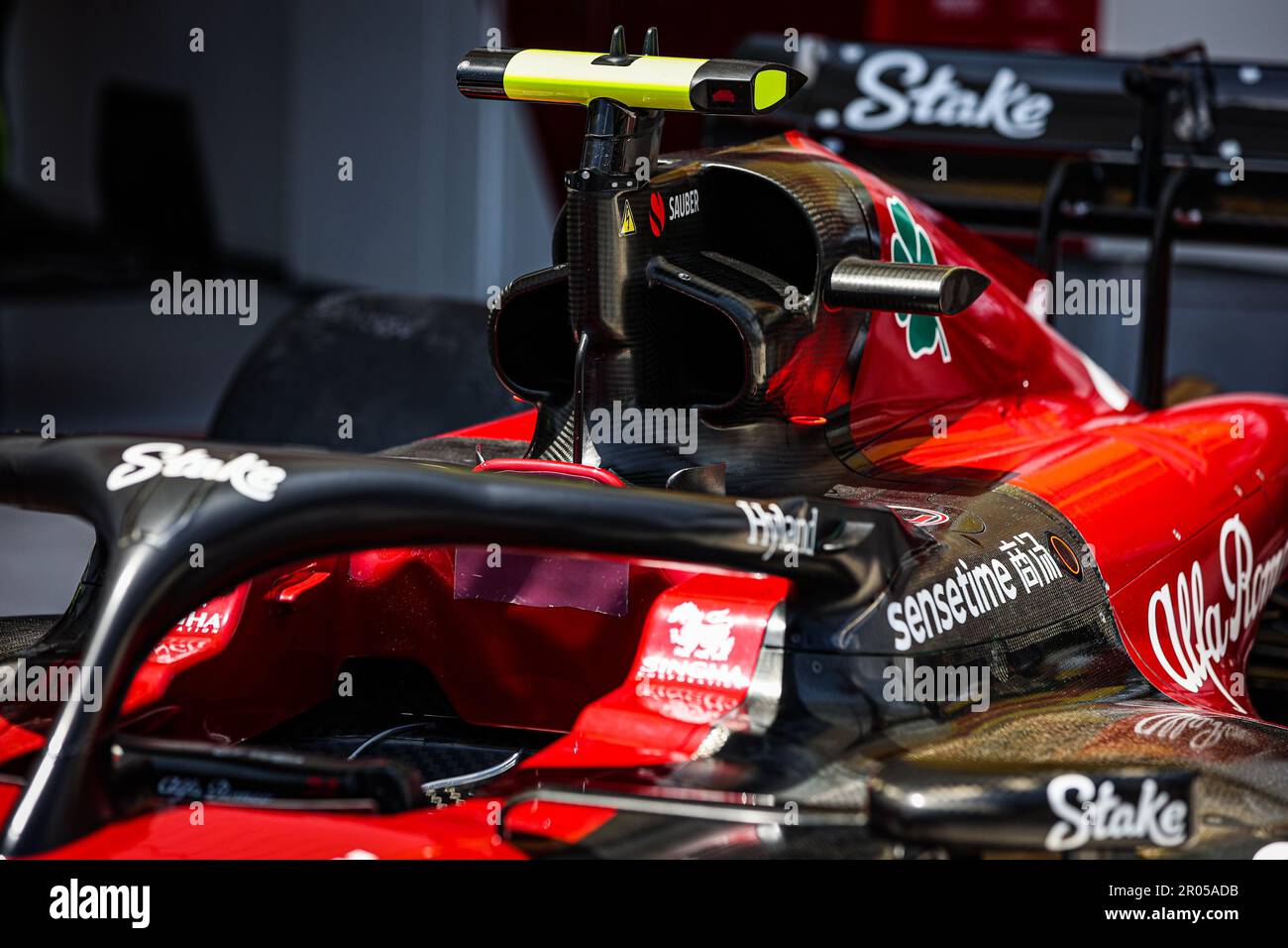 Alfa Romeo F1 Team Stake C43, mechanical detail, air intake during the  Formula 1 Crypto.com Miami Grand Prix 2023, 5th round of the 2023 Formula  One World Championship from May 05 to