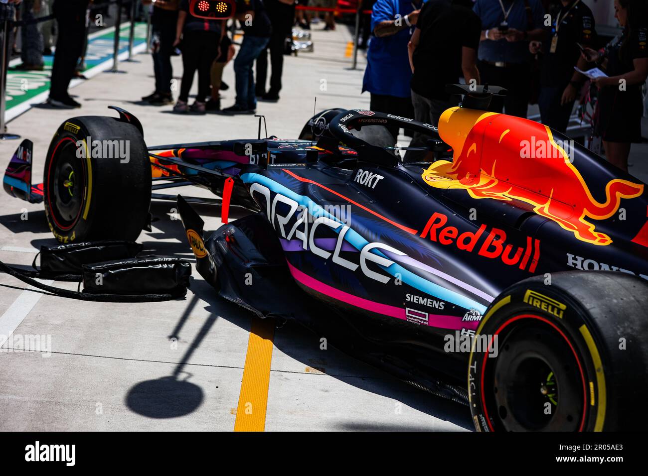 Red Bull Racing RB19, mechanical detail, sidepods during the Formula 1  Crypto.com Miami Grand Prix 2023, 5th round of the 2023 Formula One World  Championship from May 05 to 07, 2023 on