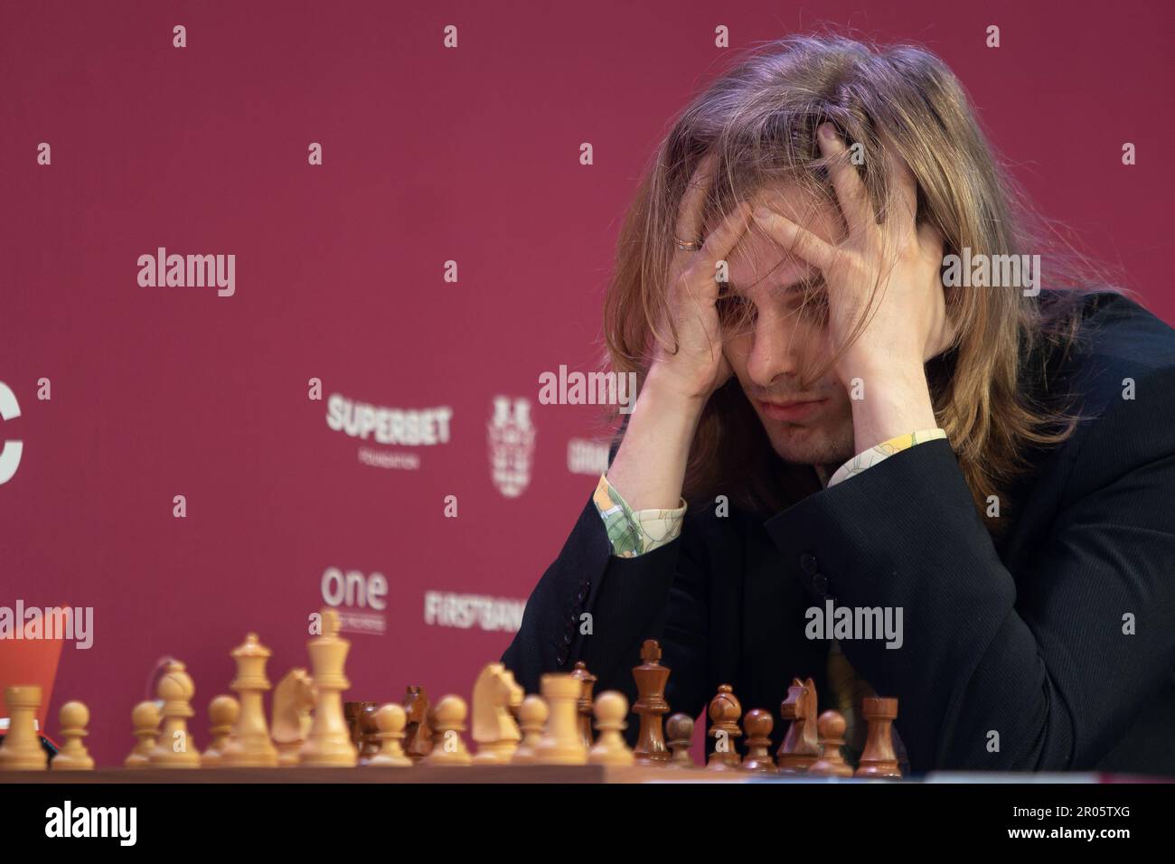 Chess Grand Master Richard Rapport Hungary Editorial Stock Photo - Stock  Image