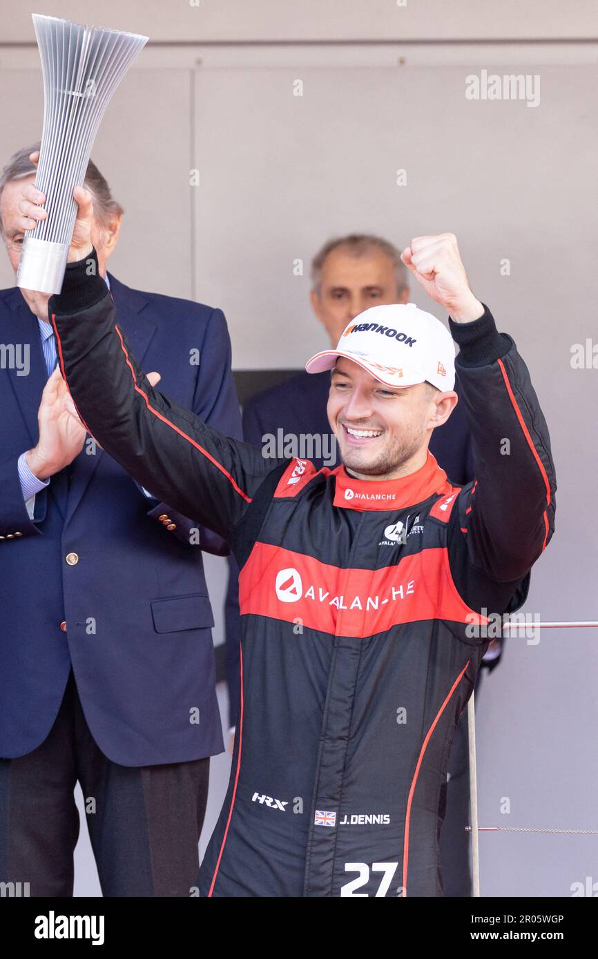 England’s Jake Dennis (Avalanche Andretti) is 3rd classified at Monaco