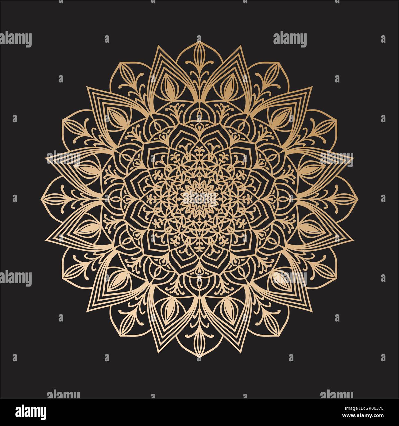 Mandala Design Decorative Pattern Decoration Stock Vector
