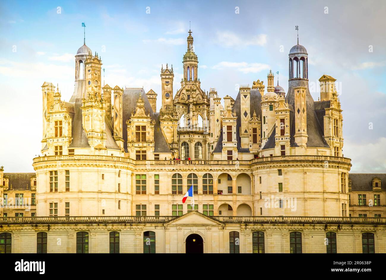 Chambord castle in France Stock Photo Alamy