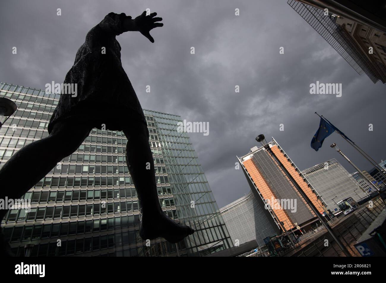 Charlemagne building hi-res stock photography and images - Alamy