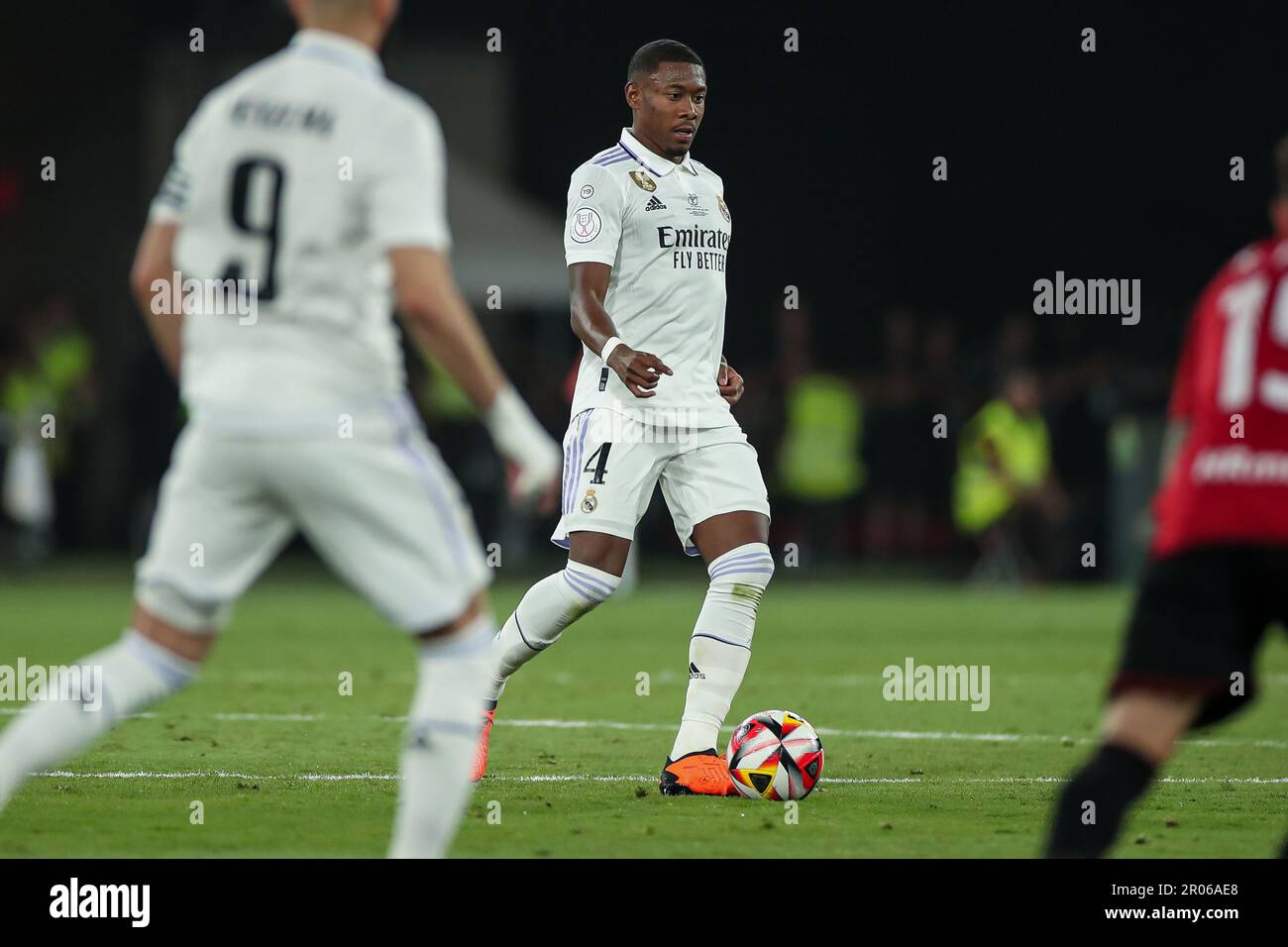 David Alaba of Real Madrid during the Spanish Cup, Copa del Rey, Final ...