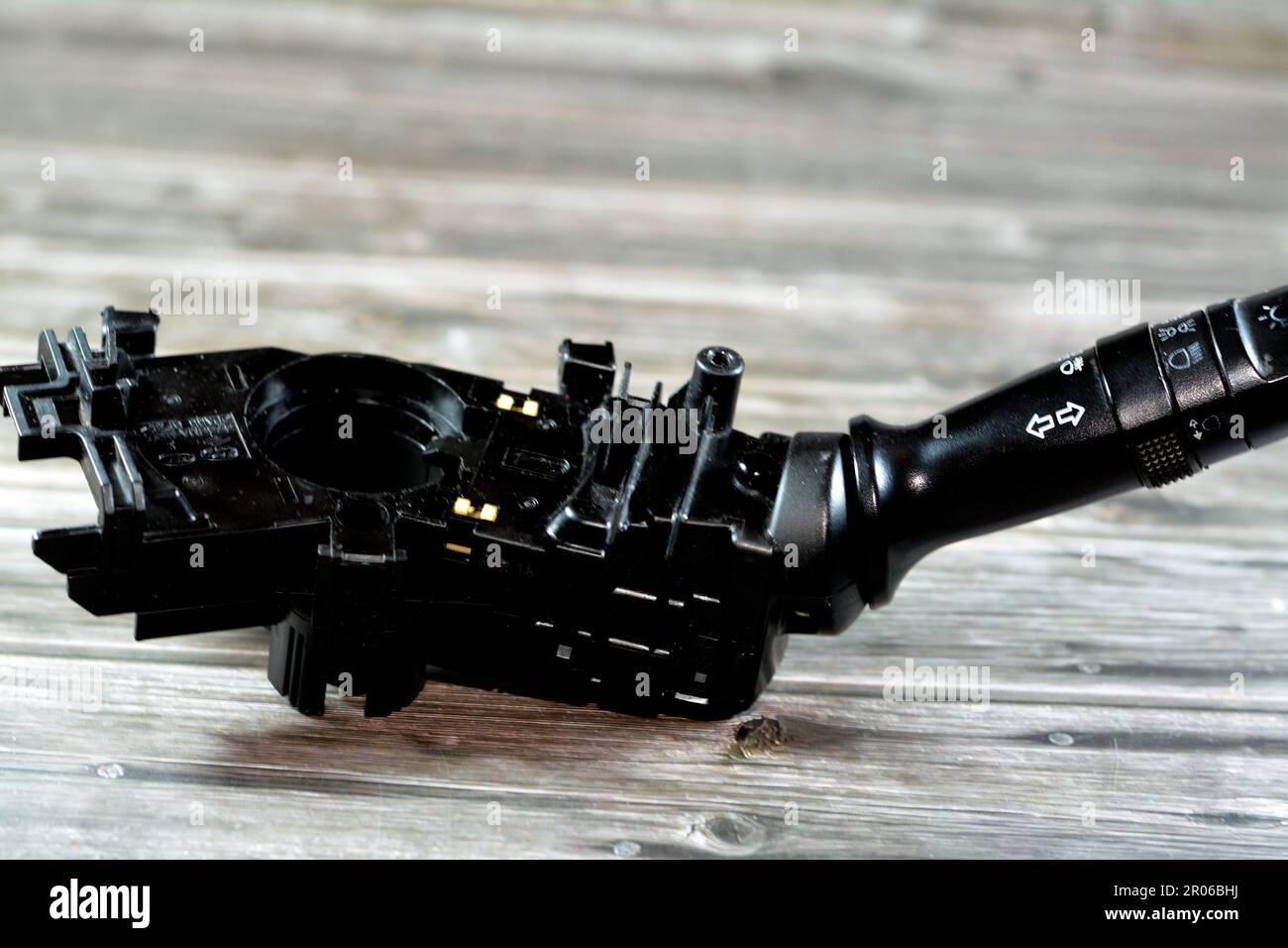Cairo, Egypt, May 4 2023 car turn signal control system lever switch