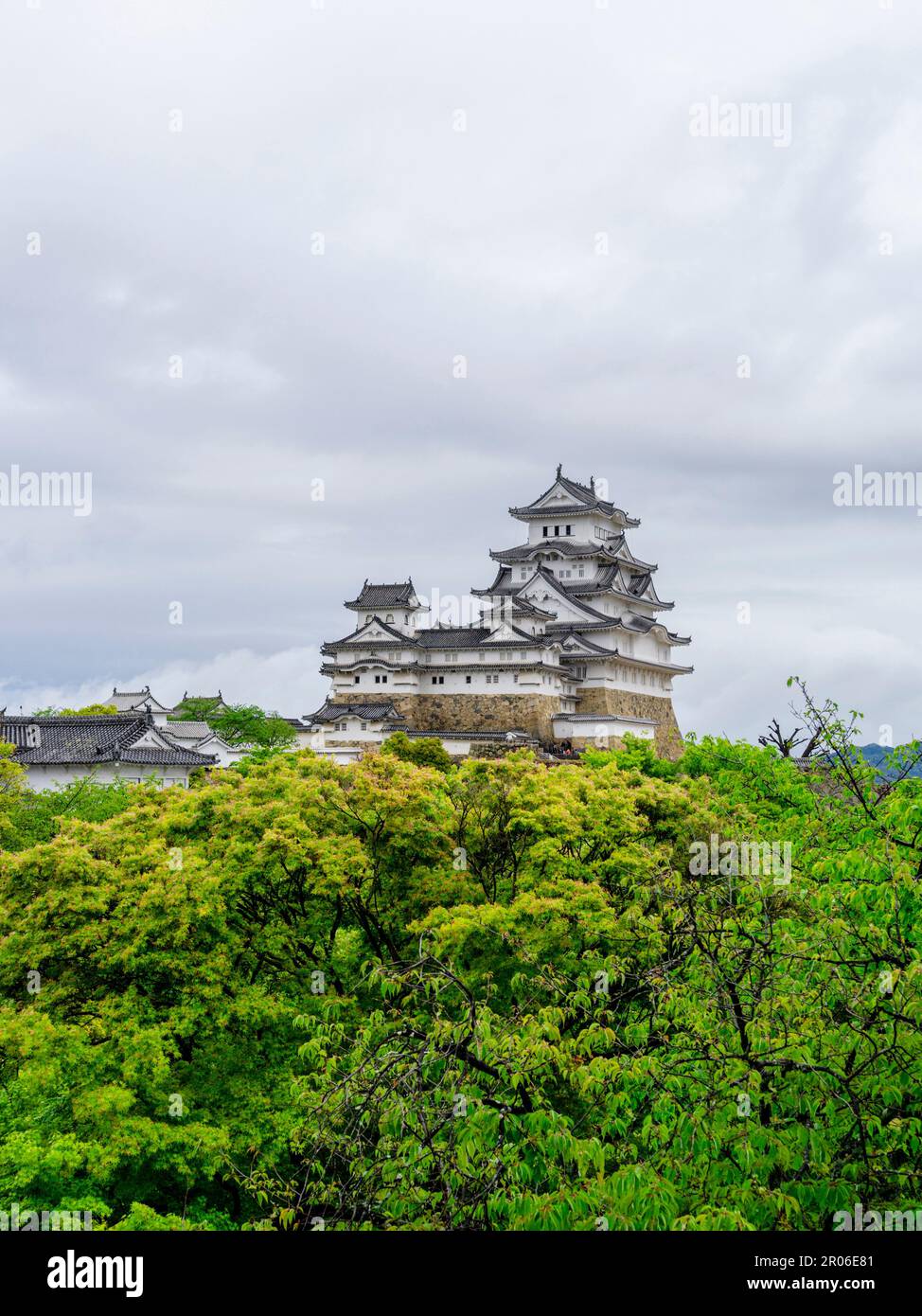 Himeji Castle in Hyogo Prefecture/Japan Stock Photo