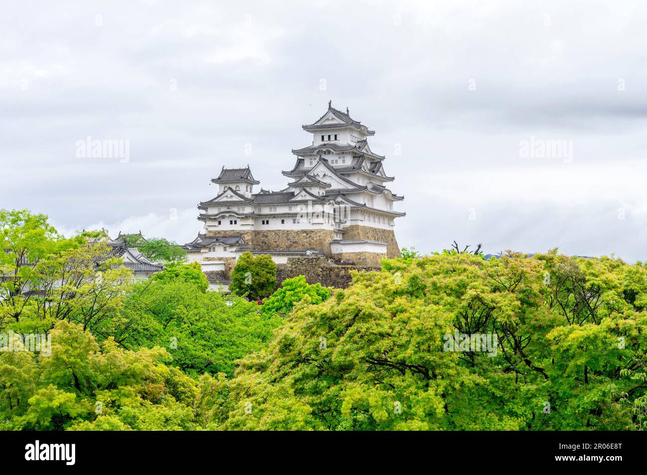 Himeji Castle in Hyogo Prefecture/Japan Stock Photo