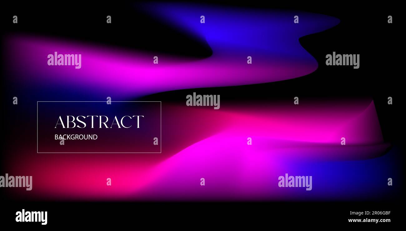 Abstract background template dark design neon blue and pink gradient ...