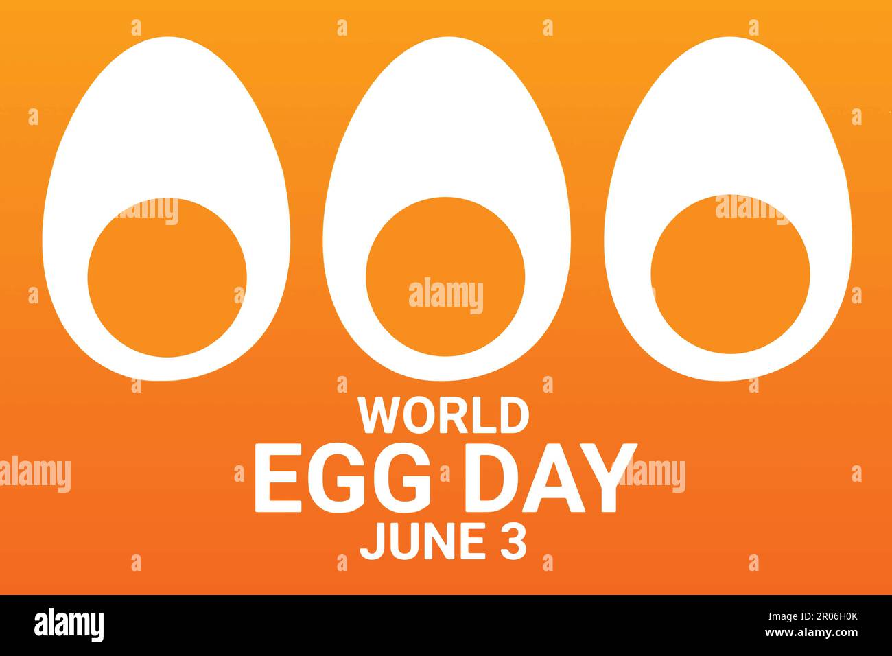 World Egg Day. June 3. Holiday concept. Template for background, banner