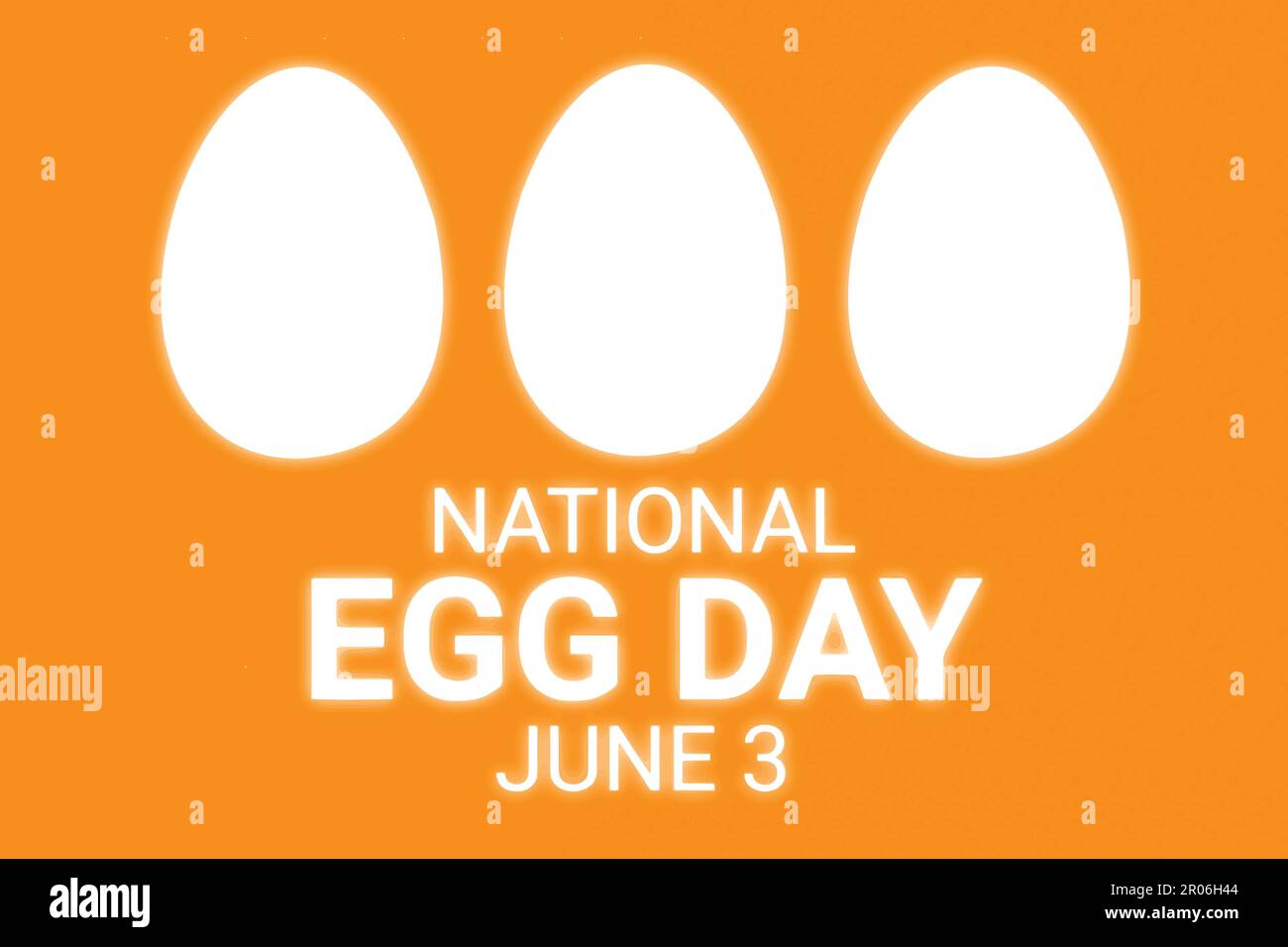 National Egg Day. June 3. Holiday concept. Template for background, banner, card, poster with
