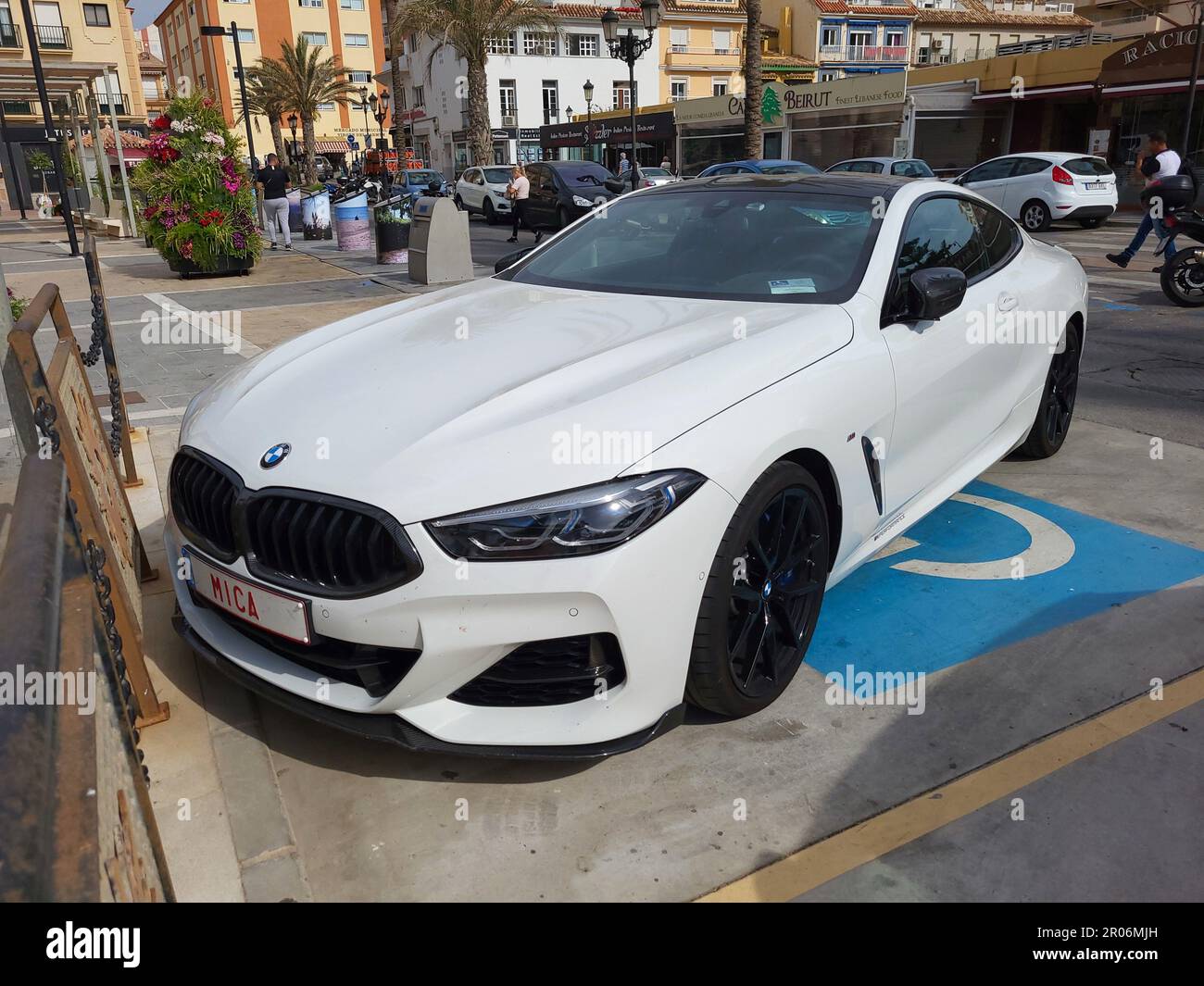 BMW 8 series Stock Photo