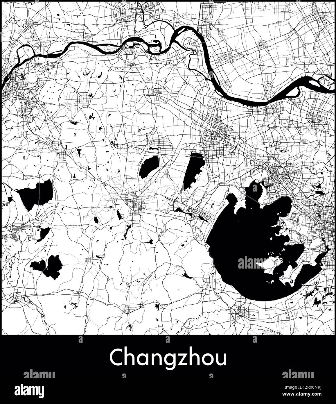 city-map-asia-china-changzhou-vector-illustration-stock-vector-image