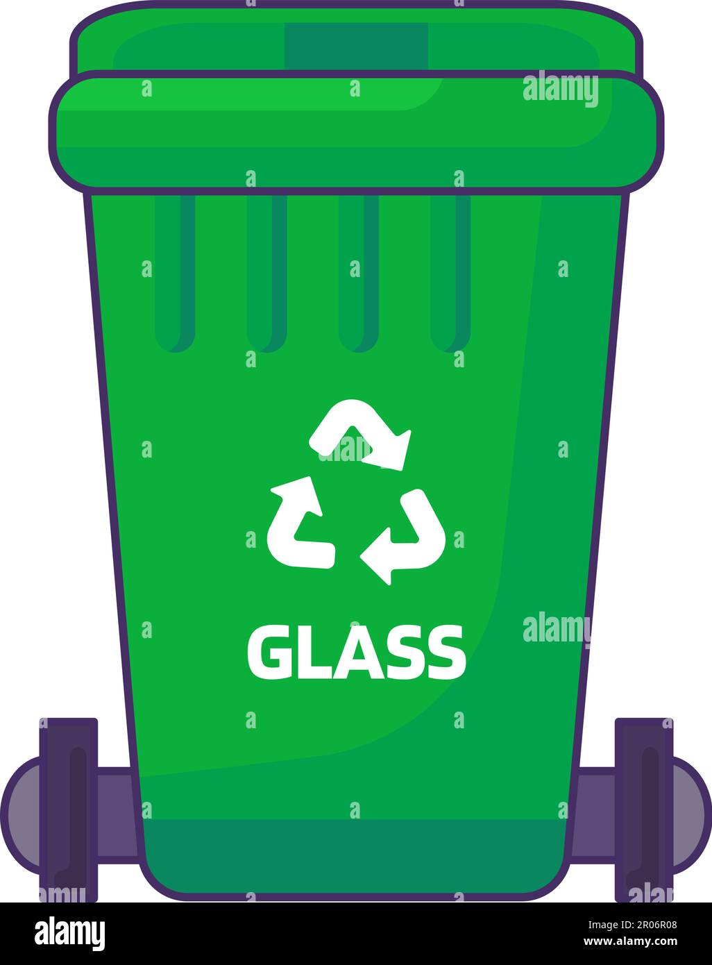 Closed transportable container with lid for storing, recycling and