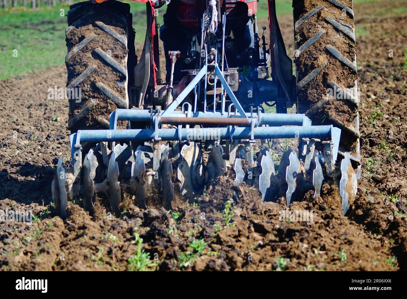 Close up of a disc harrow hi-res stock photography and images - Alamy