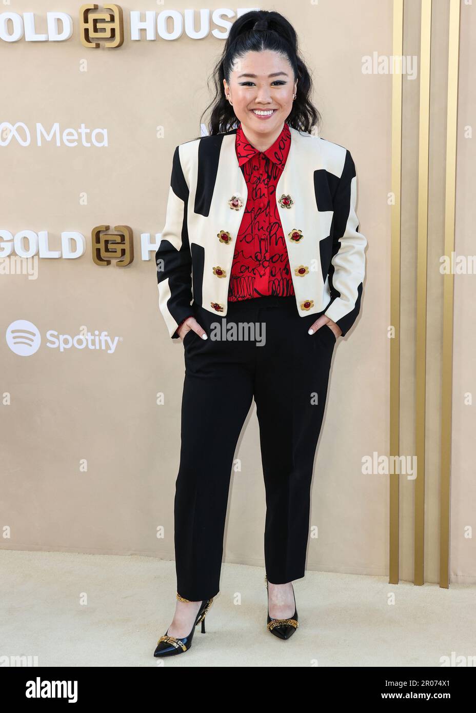 LOS ANGELES CALIFORNIA USA MAY 06 American Comedian And Actress Los Angeles California Usa May 06 American Comedian And Actress Sherry Cola Arrives At Gold Houses 2nd Annual Gold Gala 2023 Held At The Music Center On May 6 2023 In Los Angeles California United States Photo By Xavier Collinimage Press Agency 2R074X1 