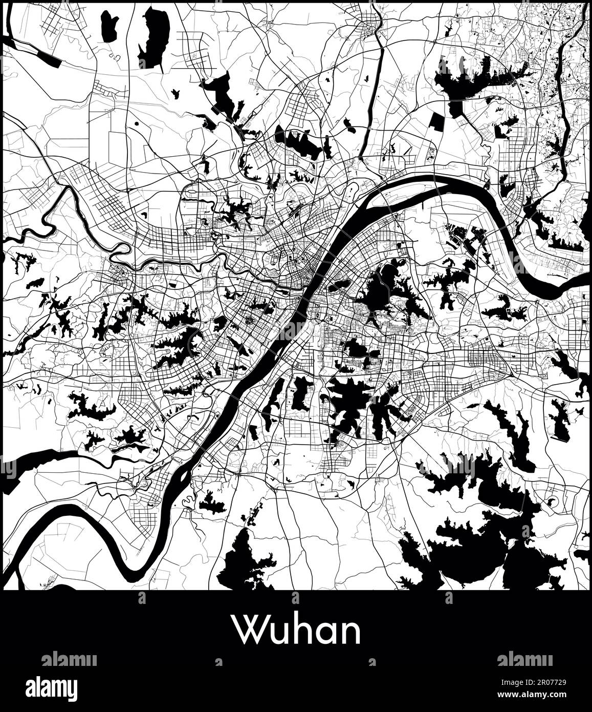 City Map Asia China Wuhan Vector Illustration Stock Vector Image Art city-map-asia-china-wuhan-vector-illustration-stock-vector-image-art
