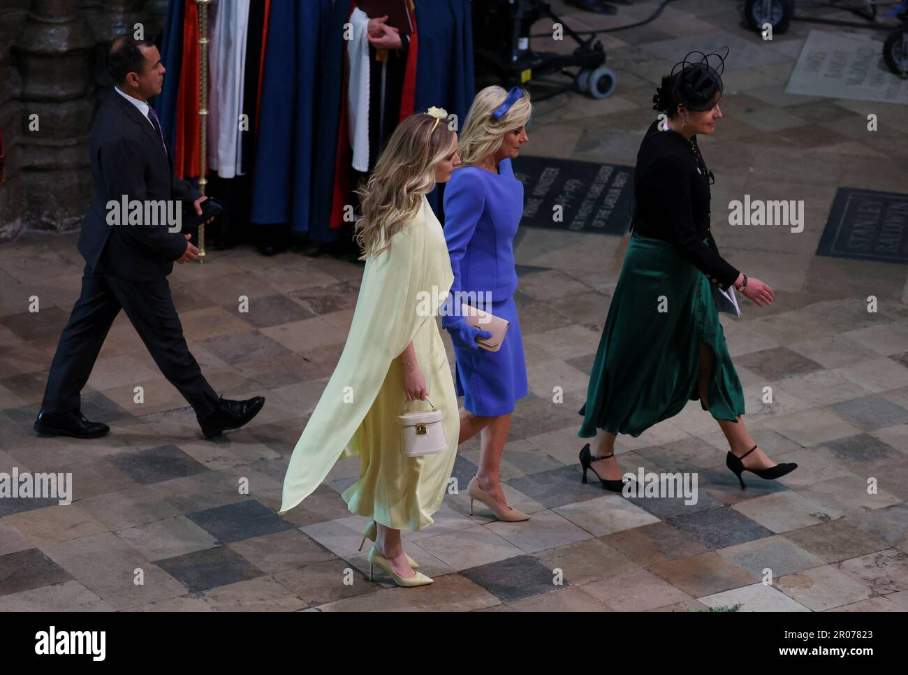 First Lady of the United States, Dr Jill Biden, and her grand daughter