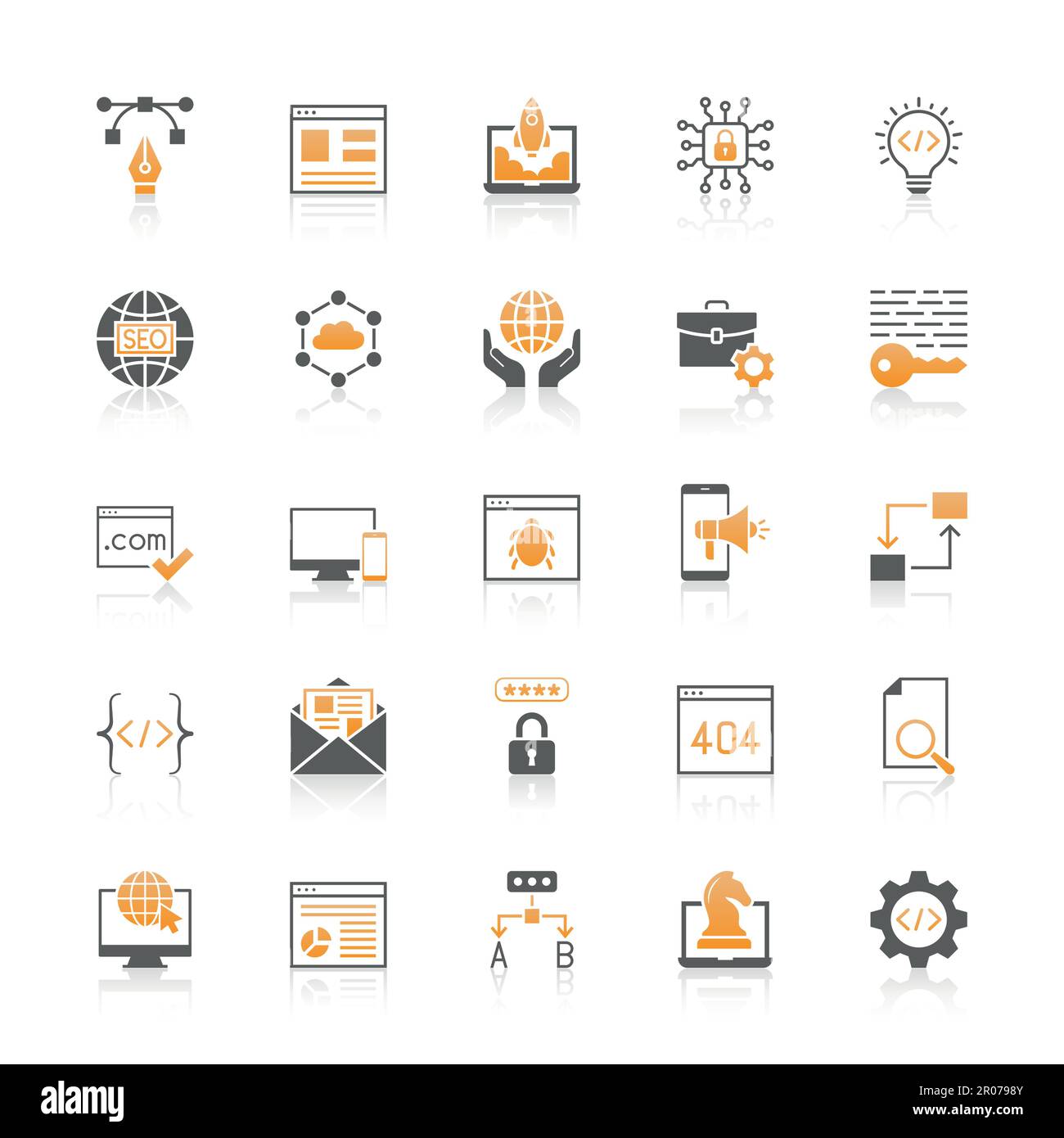Development icon Stock Vector Images - Alamy