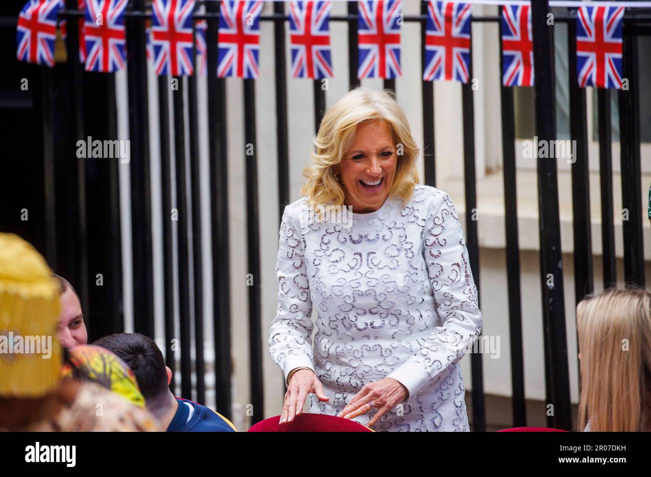 London, UK. 7th May, 2023. American first lady, Jill Biden. Prime