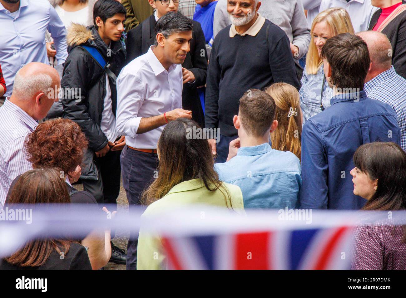 London, UK. 7th May, 2023. Prime Minster, Rishi Sunak, hosts the Big