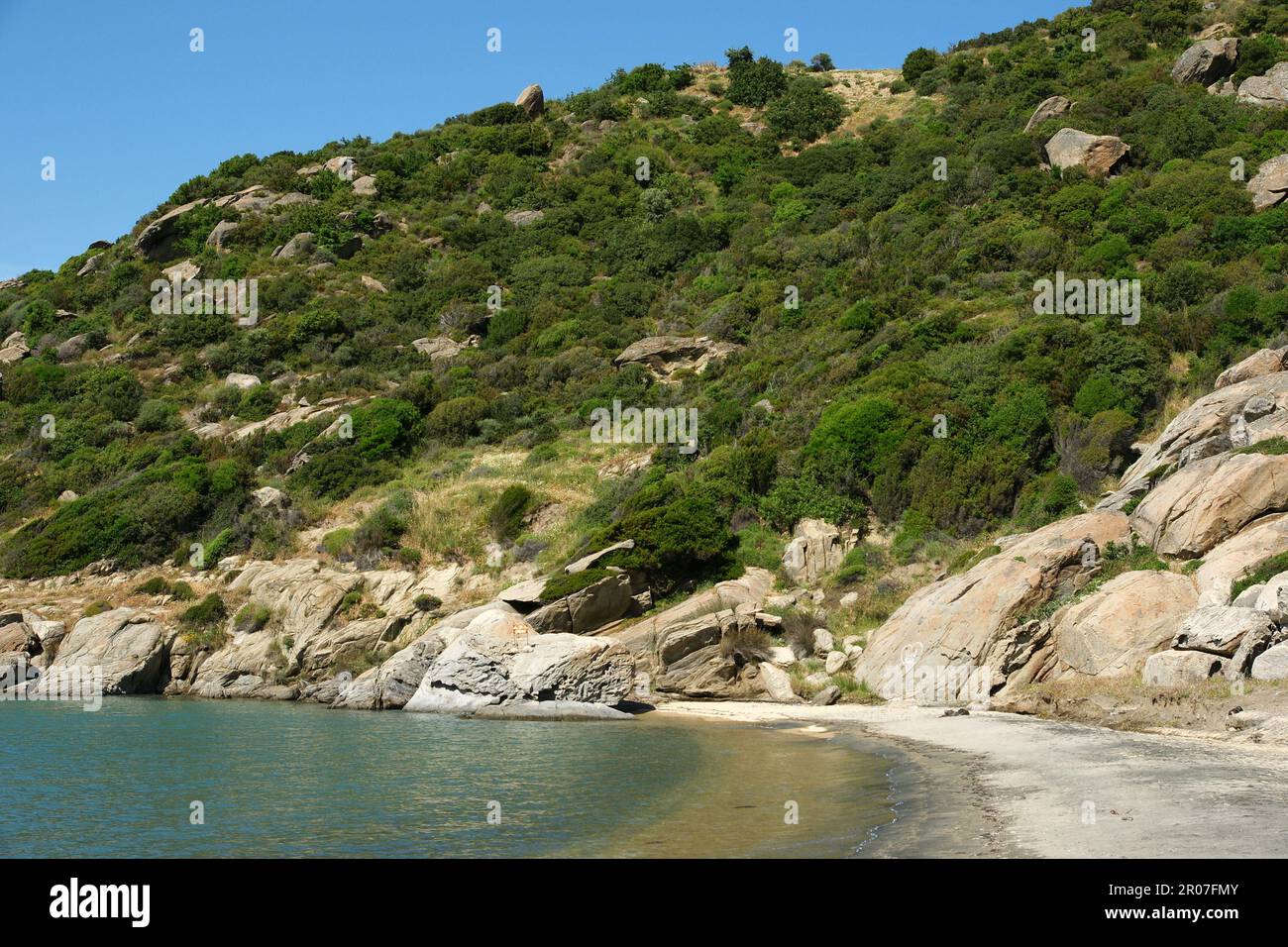 Located in Balikesir, Turkey, the Kapidag Peninsula is an important place for summer holidays. Stock Photo