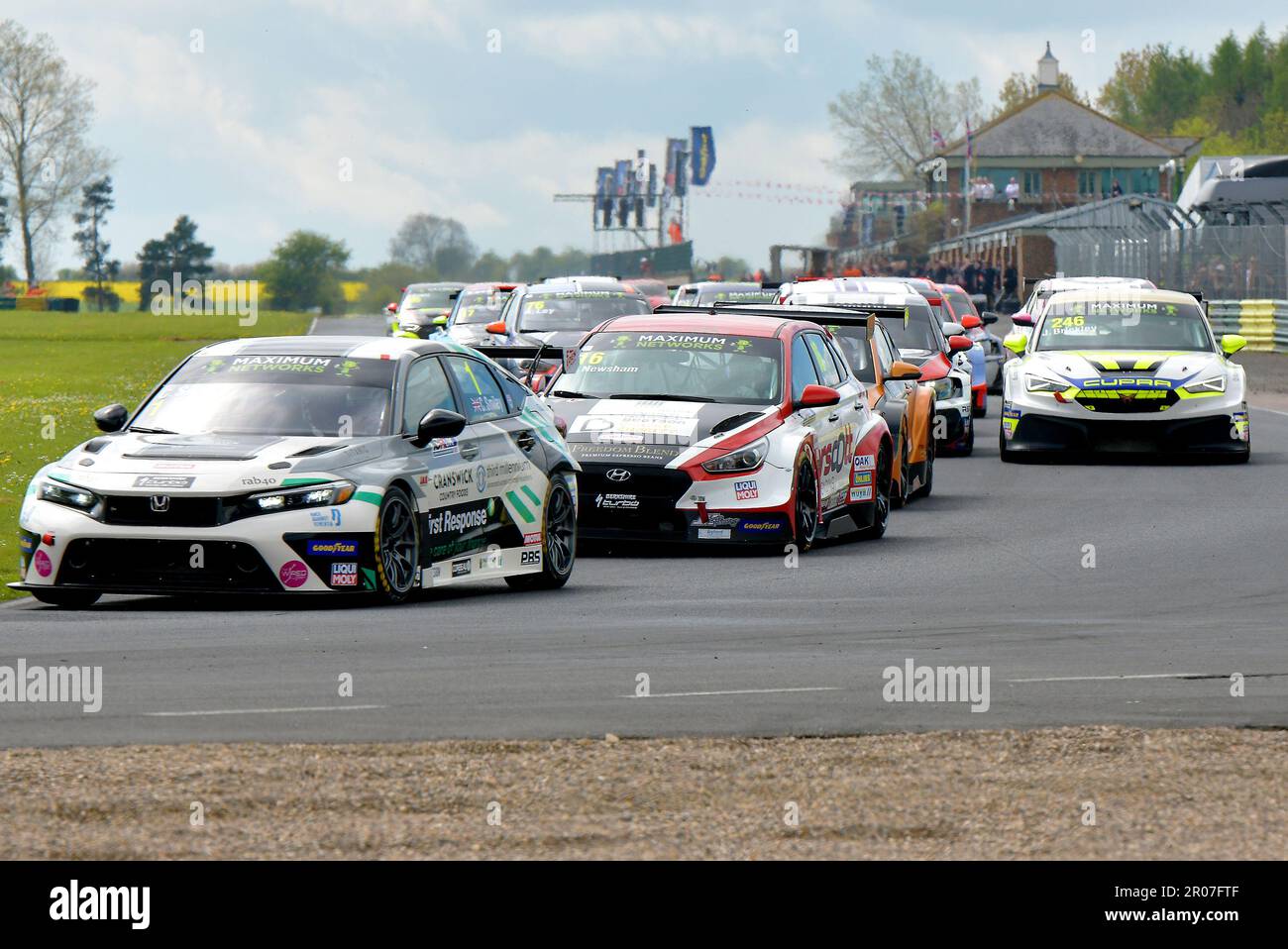 TCR Touring Car Championship Sunday 7th May 2023, Jac Constable gets