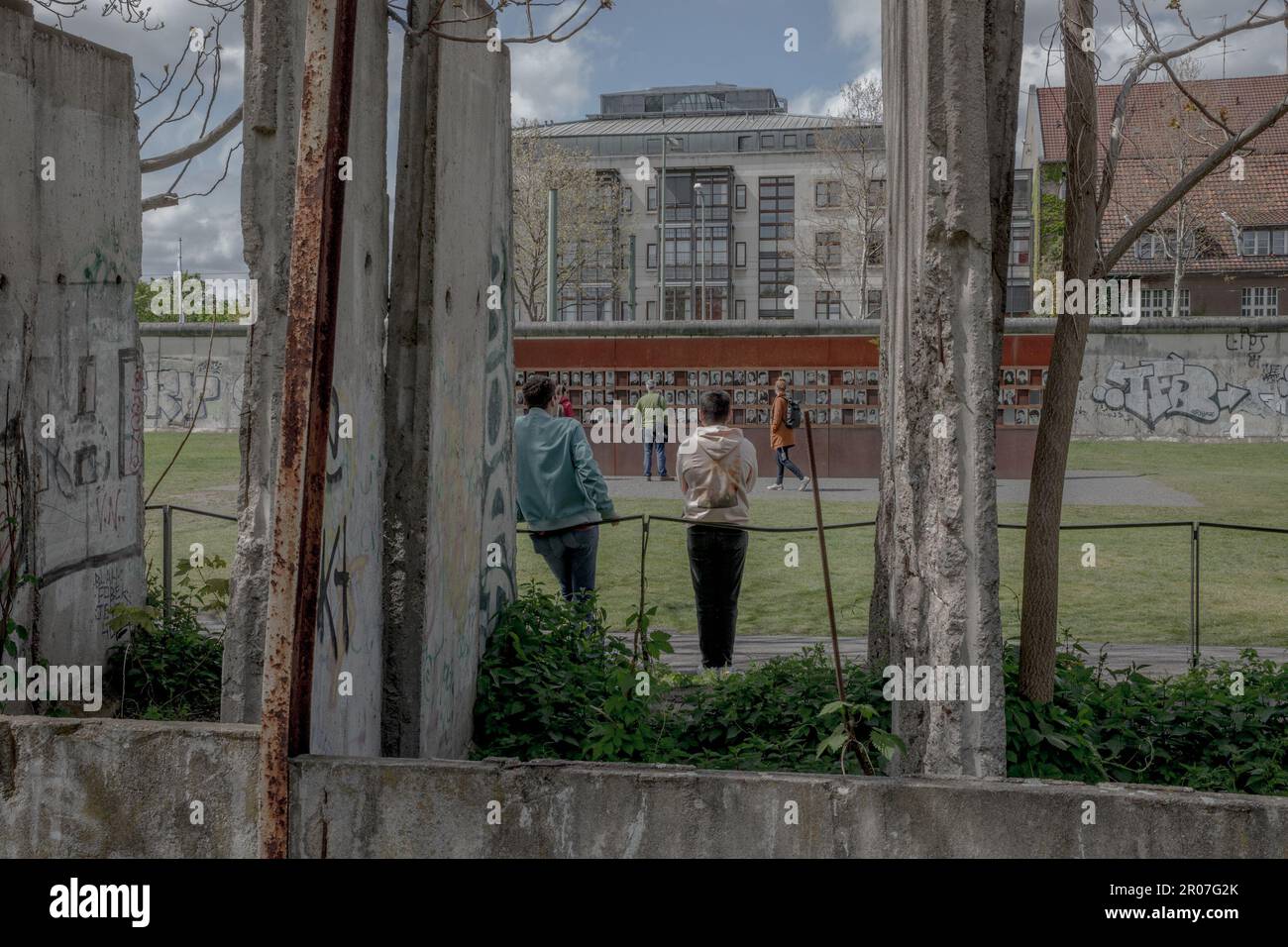 Berlin, Germany. 7th May, 2023. The Bernauer Straße memorial is a 