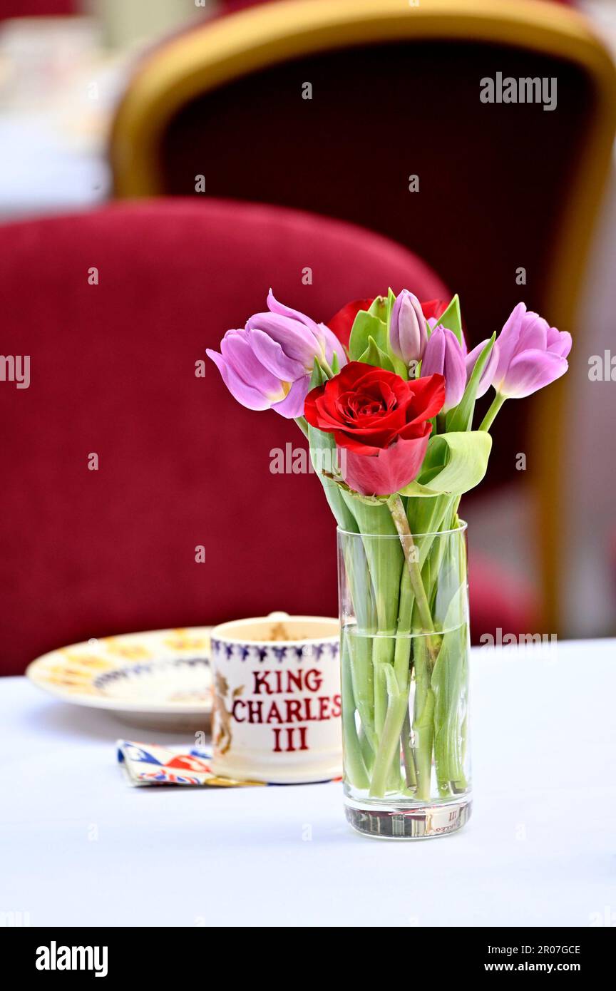 London, UK. 7th May, 2023. The Prime Minister Rishi Sunak and his wife