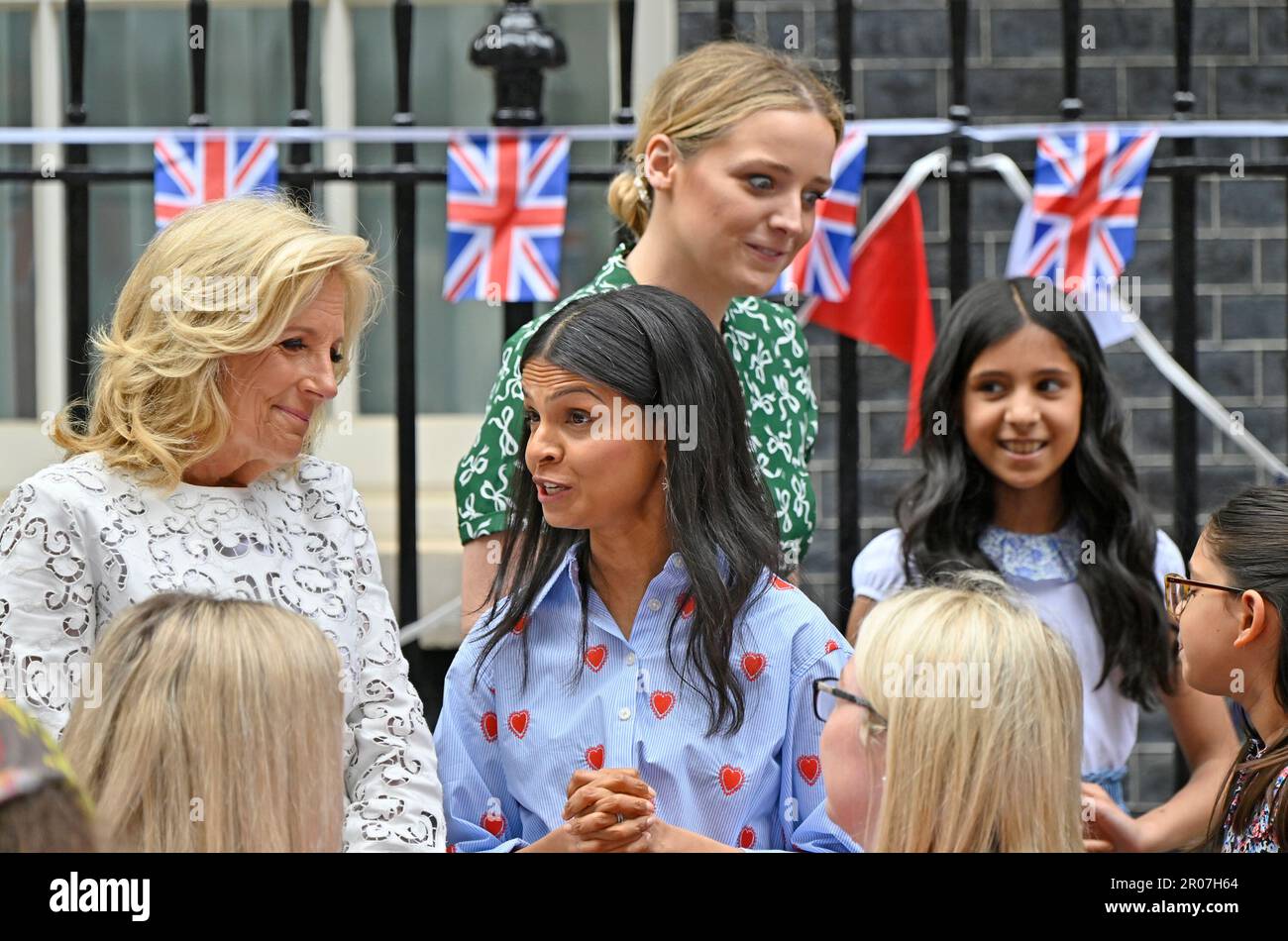 London, UK. 7th May, 2023. The Prime Minister Rishi Sunak and his wife