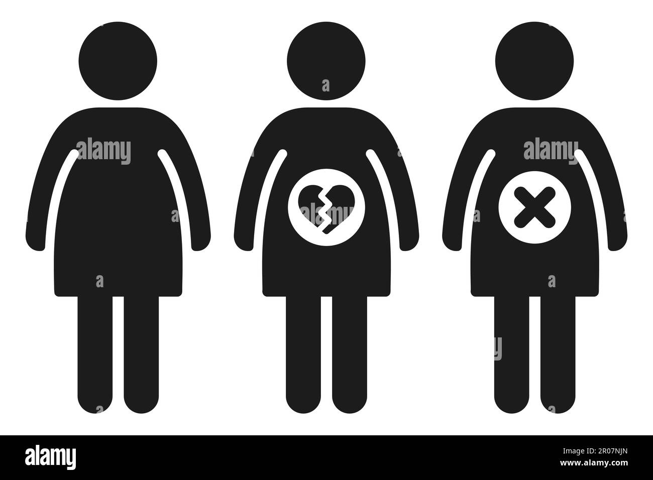 Set pregnancy Cut Out Stock Images Pictures Alamy