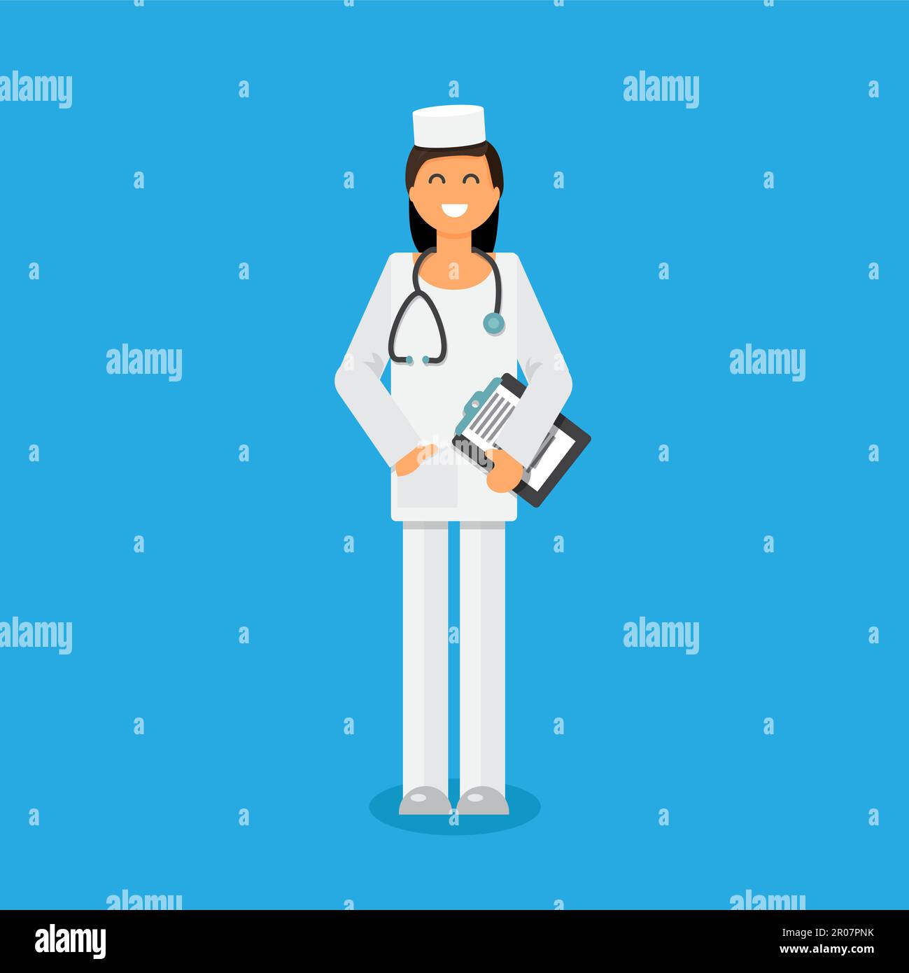 Gp doctor stethoscope Stock Vector Images - Alamy