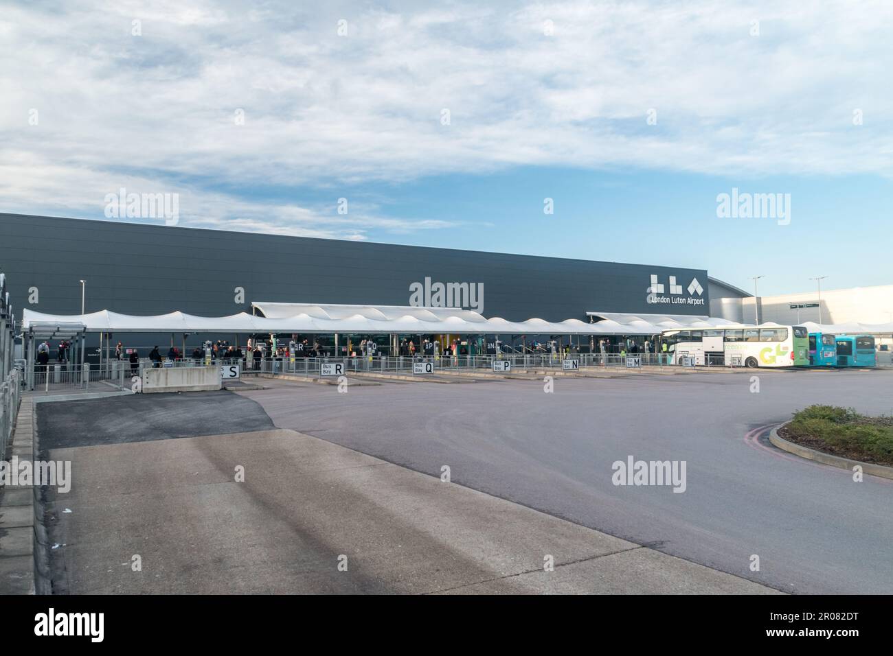 Luton, United Kingdom - March 10, 2023: London Luton Airport (IATA: LTN, ICAO: EGGW). Stock Photo