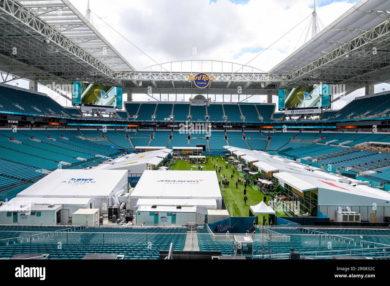 Hard rock stadium miami hi-res stock photography and images - Alamy