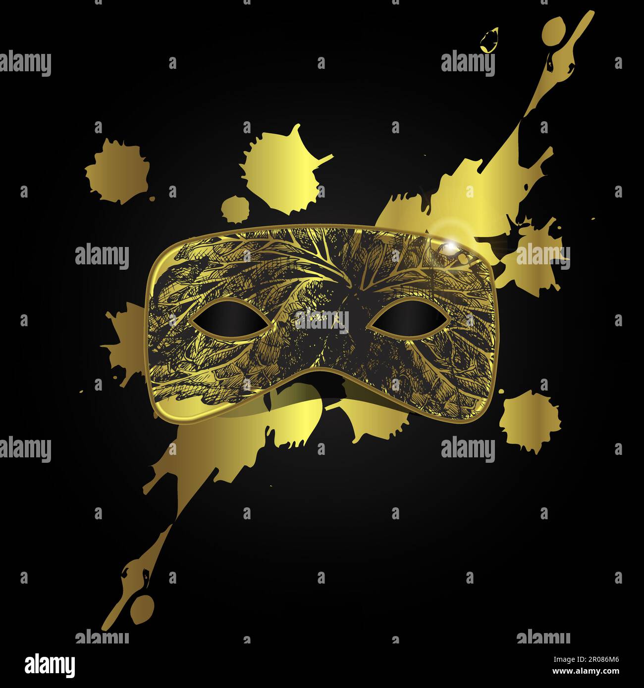Venice by evening Stock Vector Images - Alamy