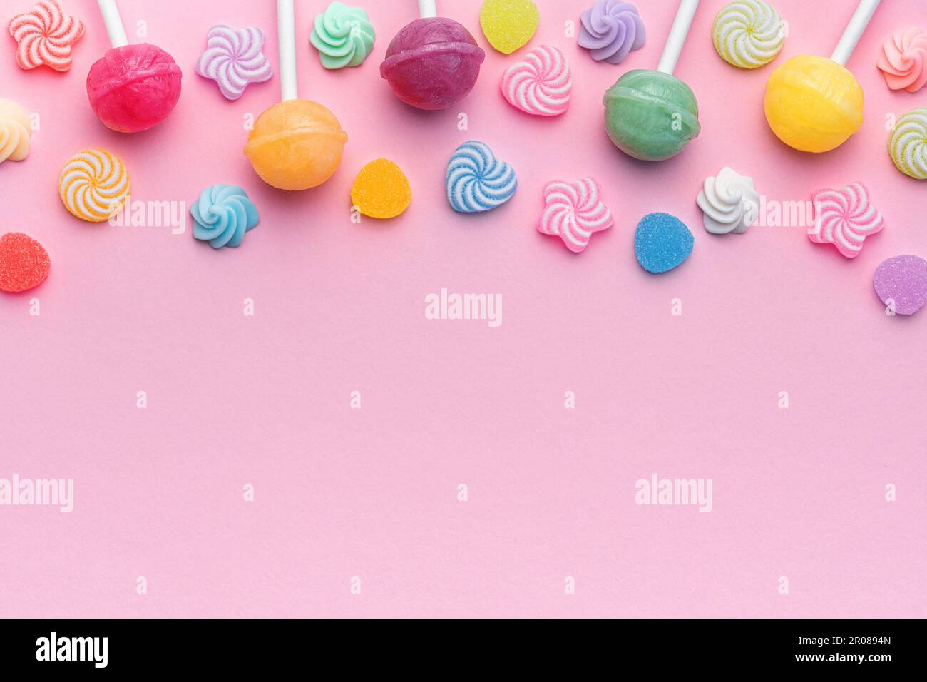 Pink Pastel Candy Background Stock Photo - Download Image Now -  Arrangement, Backgrounds, Candy - iStock