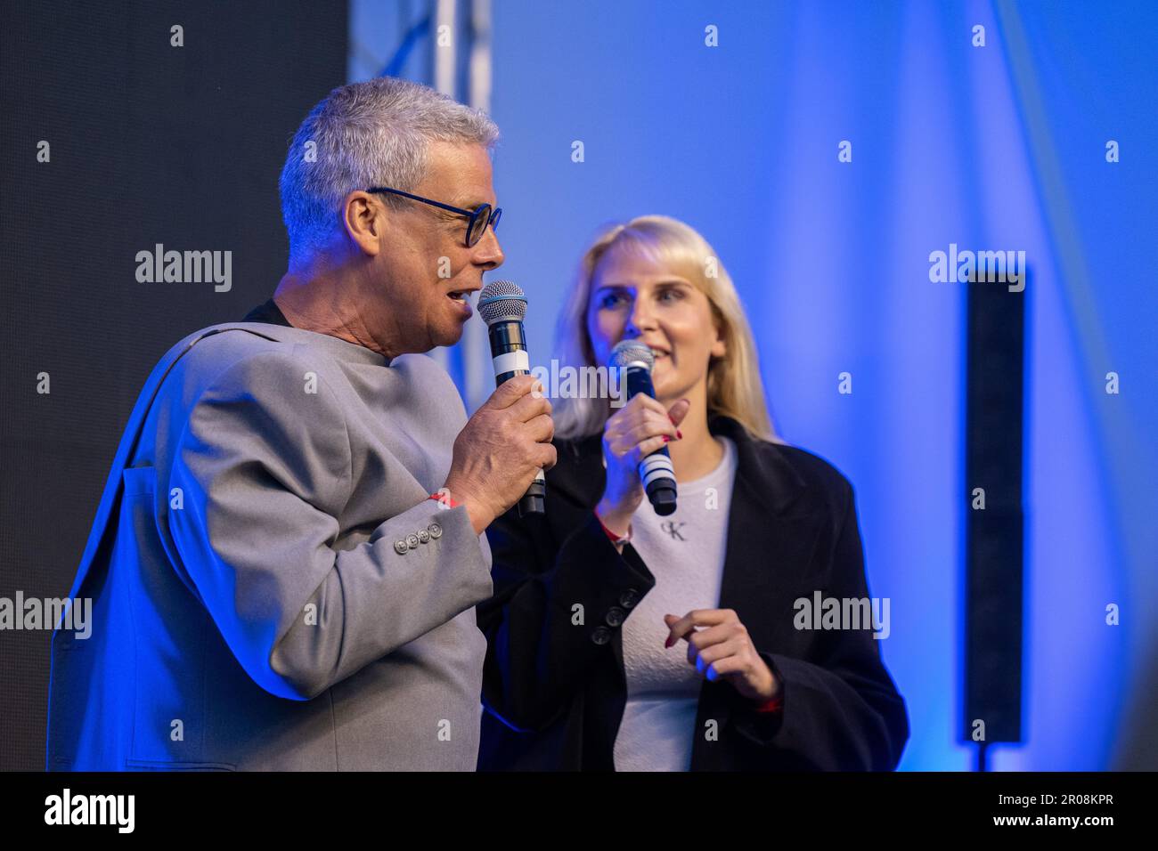 Michael niekammer und anika reichel hires stock photography and images