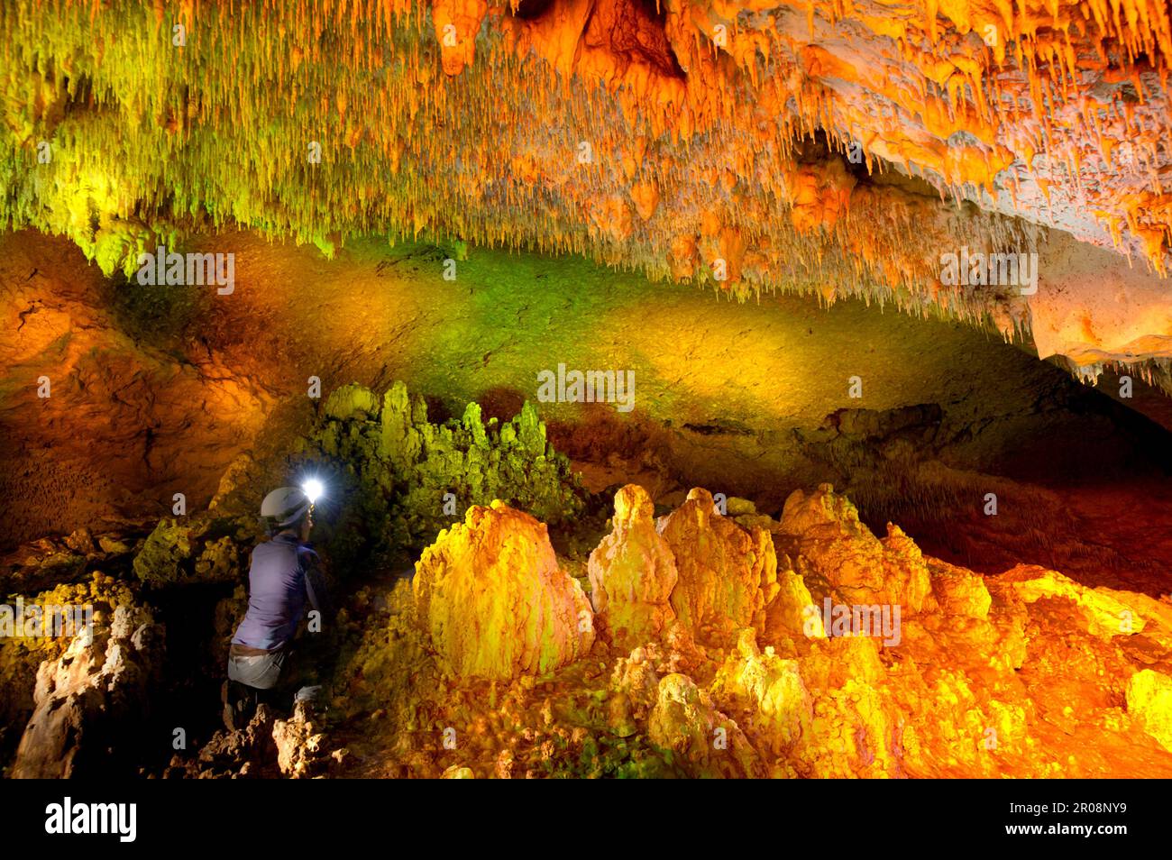 Monte Maiore Cave. Ittiri, Romana, Sardinia, Italy Stock Photo - Alamy