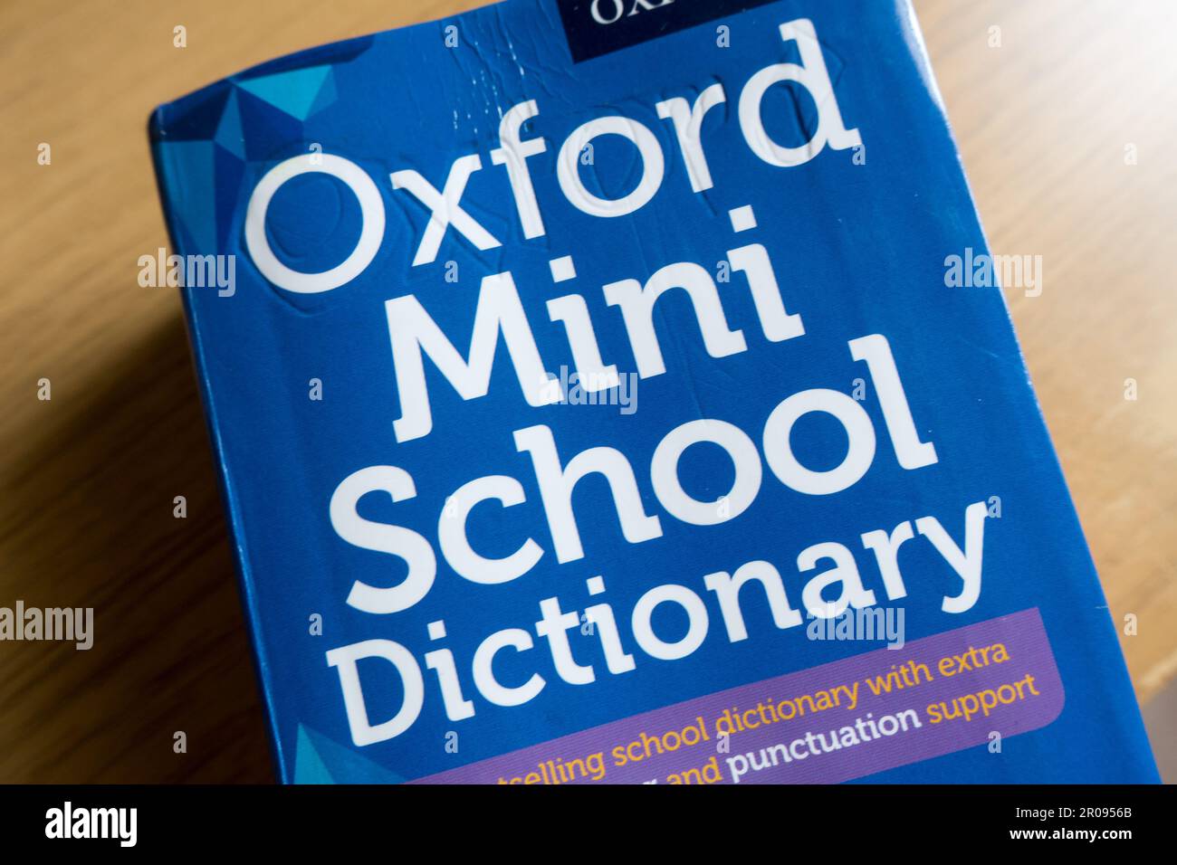 Oxford mini school dictionary photograph of the cover Stock Photo