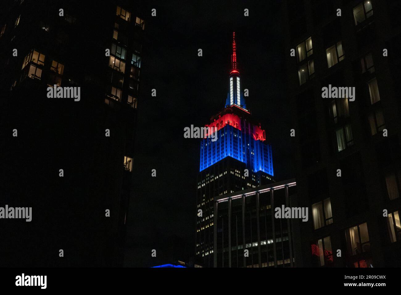 new-york-usa-6th-may-2023-the-empire-state-building-is-lit-with-the
