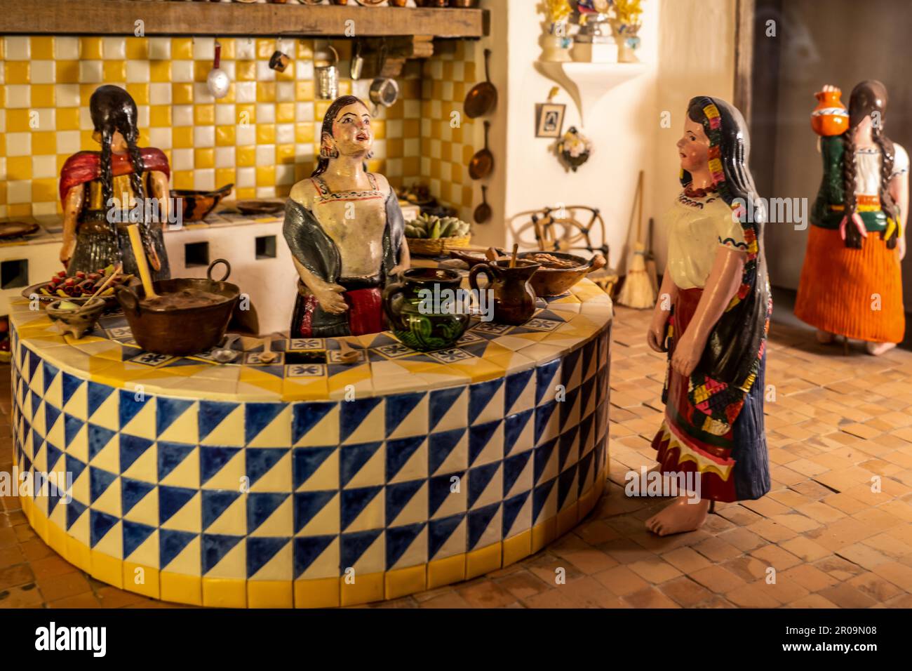 Museum of International Folk Art in Santa Fe, New Mexico Stock Photo