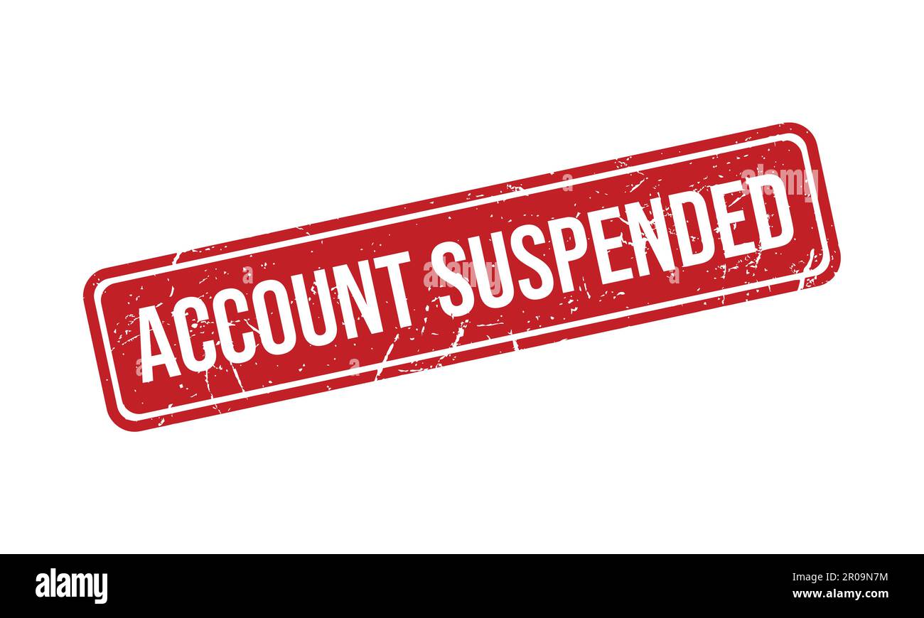 Account suspended stamp hires stock photography and images Alamy
