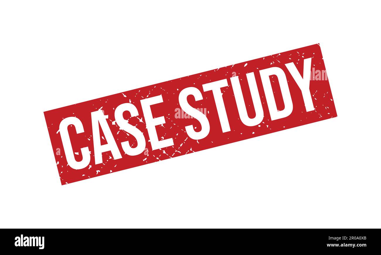 Case Study Rubber Stamp. Case Study Rubber Grunge Stamp Seal Vector Illustration Stock Vector