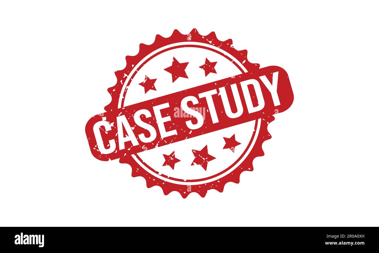 Case Study Rubber Stamp. Case Study Rubber Grunge Stamp Seal Vector Illustration Stock Vector