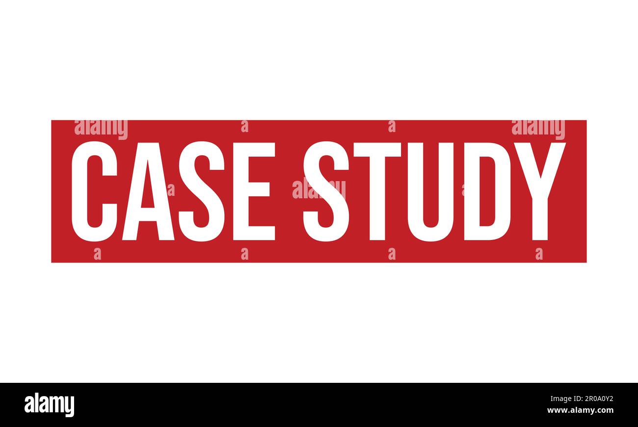 Case Study Rubber Stamp. Case Study Rubber Grunge Stamp Seal Vector Illustration Stock Vector