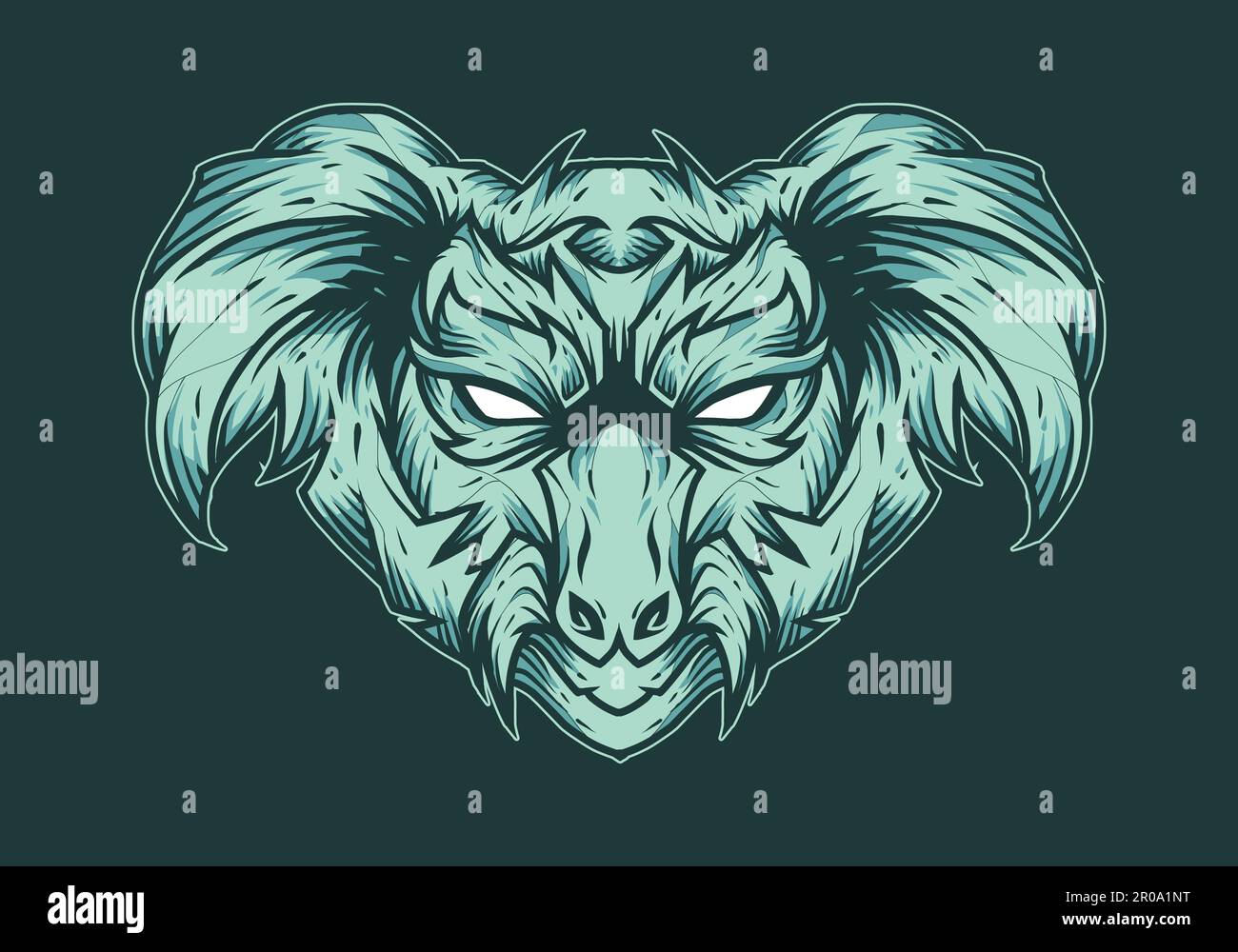 koala illustration Stock Vector