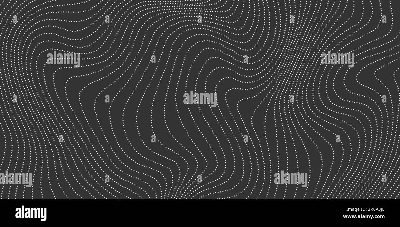 Dotted lines landscape Stock Vector Images Alamy