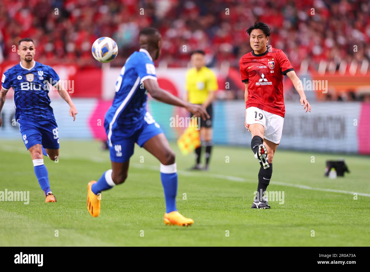 Saitama, Japan. 6th May, 2023. Hiroki Sakai (Reds) Football/Soccer : AFC  Champions League 2022 final match between Urawa Red Diamonds - Al-Hilal at  Saitama Stadium 2002 in Saitama, Japan . Credit: Yohei