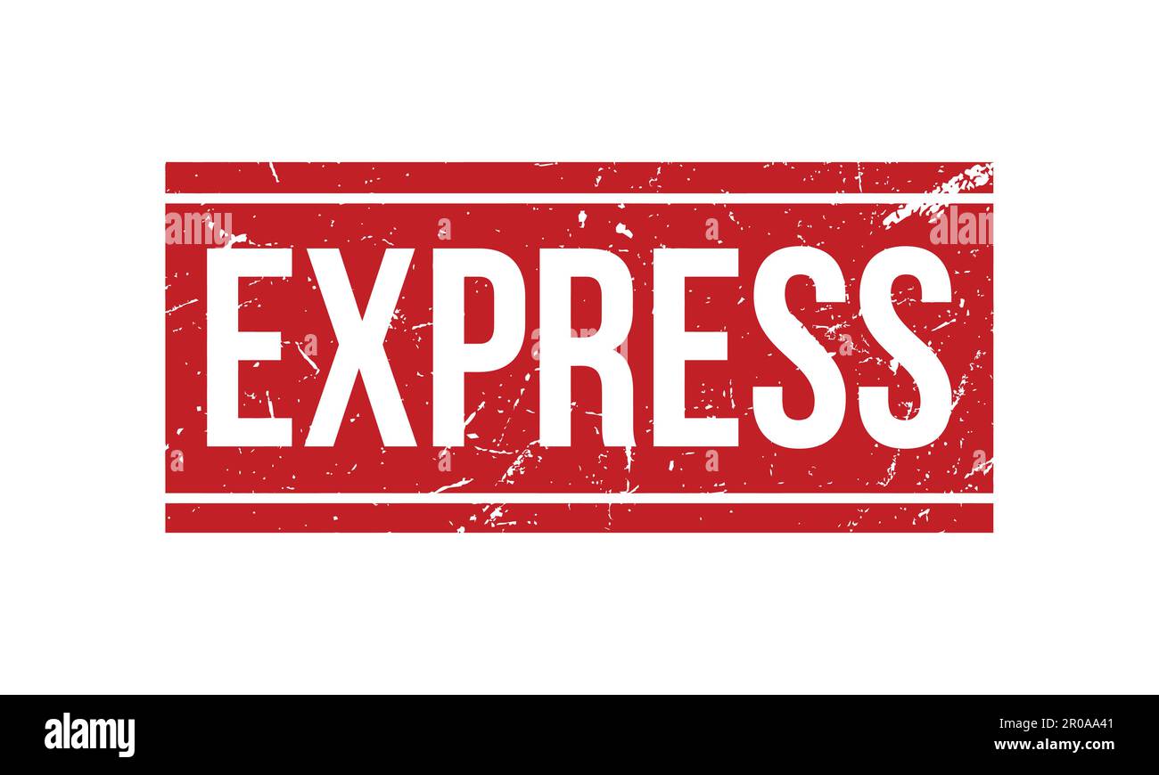 Express Rubber Grunge Stamp Seal Stock Vector Stock Vector Image & Art